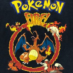 Vintage 90s Pokémon fire type